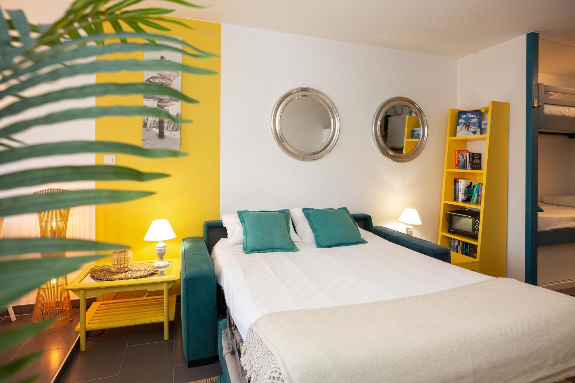 La Dune D'Or - Vue Mer, Studio Face A La Plage Avec Terrasse Soorts-Hossegor Exterior foto
