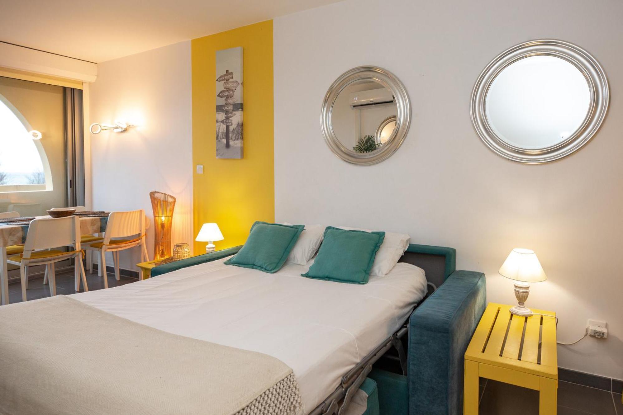 La Dune D'Or - Vue Mer, Studio Face A La Plage Avec Terrasse Soorts-Hossegor Exterior foto